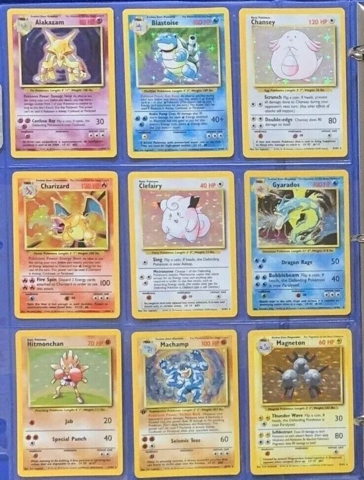 Test Pokemon cards input