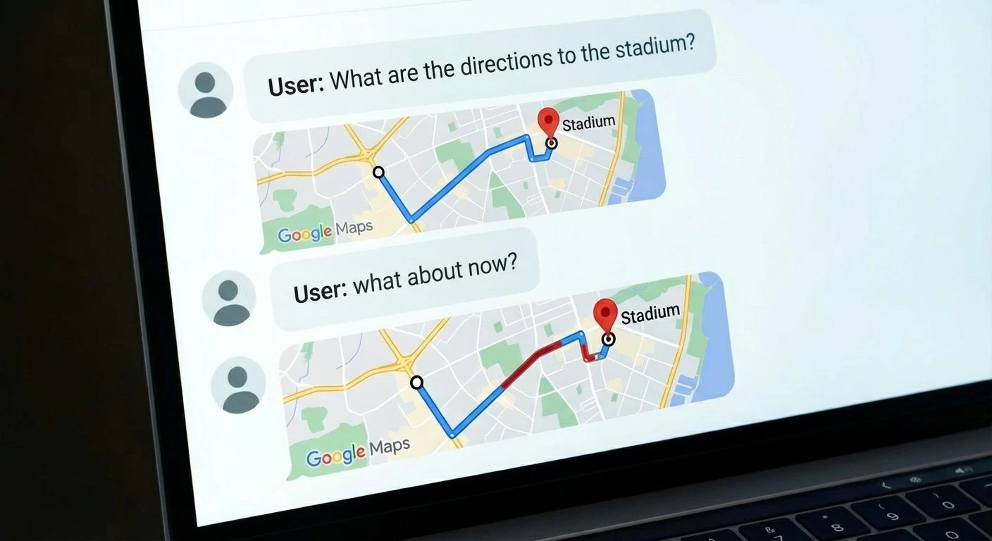 Chat-only map thought experiment