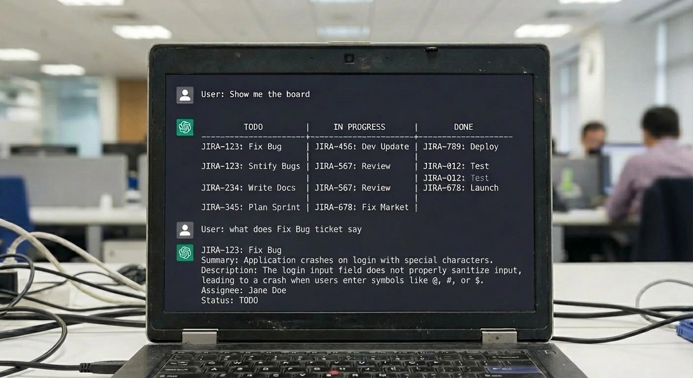 Chat-only Jira thought experiment