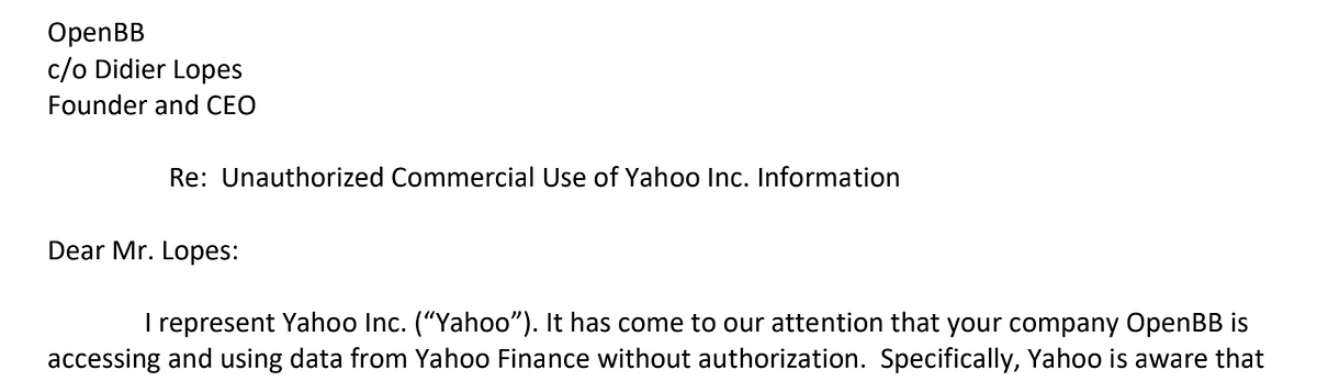 Cease and desist example