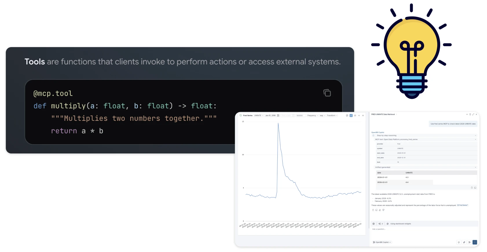 API and MCP same signature concept