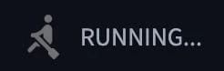 Streamlit Running spinner