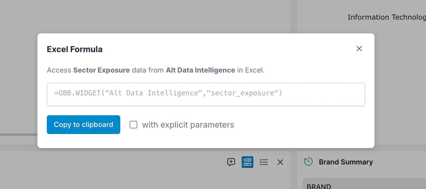Excel formula with and without explicit parameters