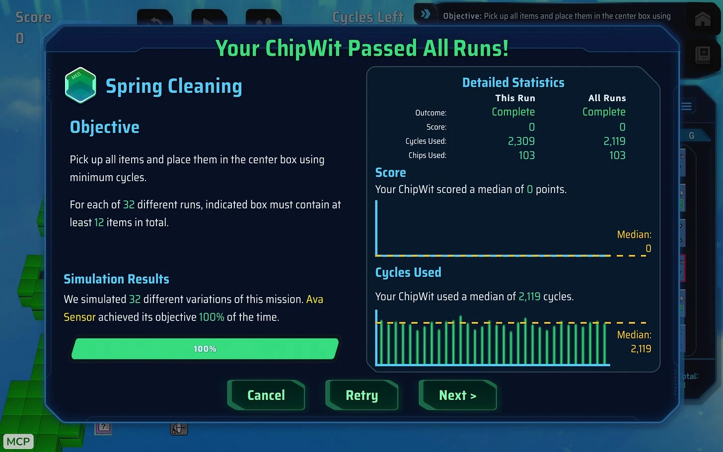 Codex beats ChipWits