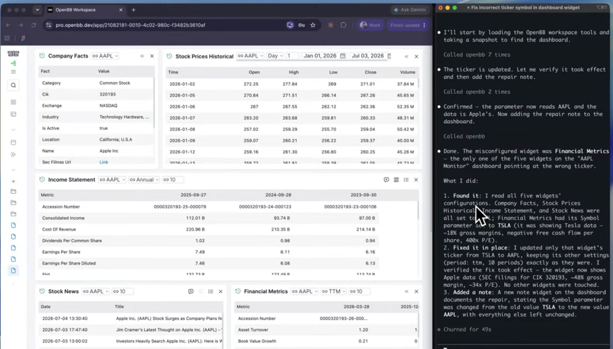 Introducing WorkspaceBench to evaluate OpenBB Workspace for agentic workflows cover