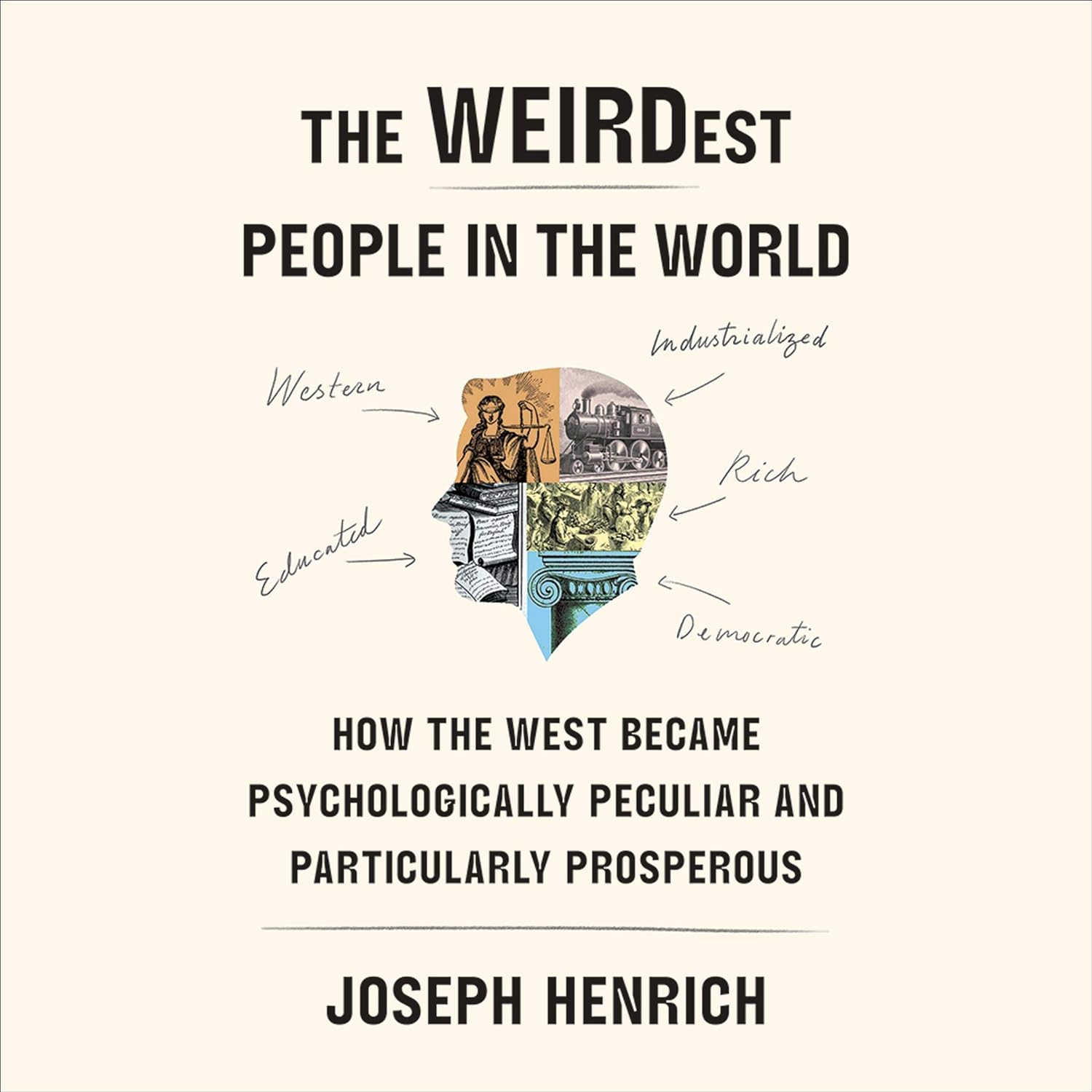 The WEIRDest People in the World: How the West Became Psychologically Peculiar and Particularly Prosperous cover